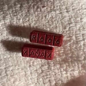 Bromazolam 8mg (Red Devils, very limited XANAX R666 presses)