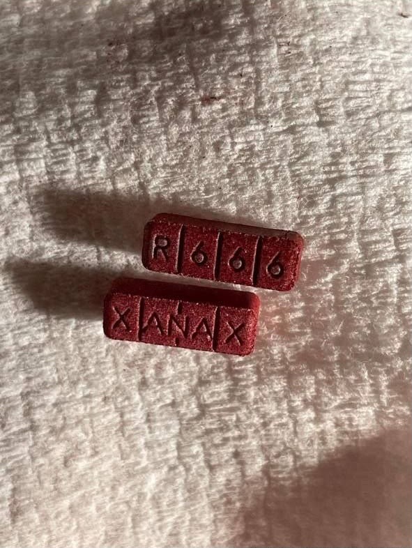 Bromazolam 8mg (Red Devils, very limited XANAX R666 presses)